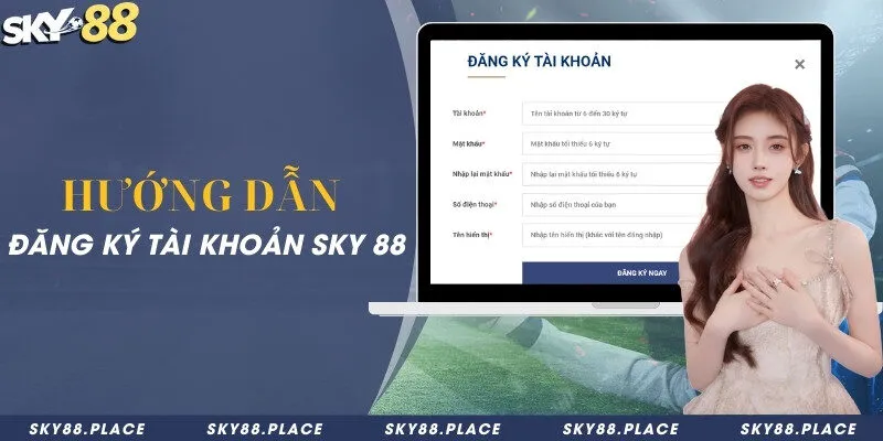 Hướng dẫn đăng ký tài khoản Sky 88